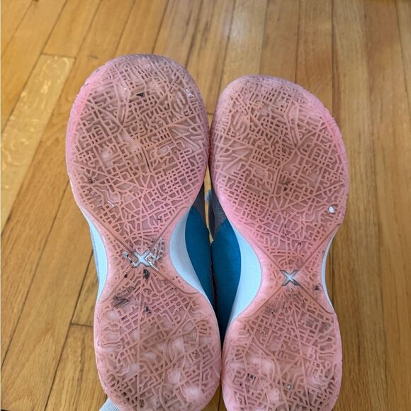 Nike Zoom LeBron NXXT Gen Wolf Grey Blue Lightning Pink size 8 - Picture 10 of 10